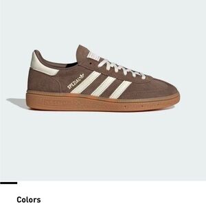 Adidas Spezial Brown and White Sneakers